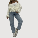 cardigan con laccio regolabile avvolgo